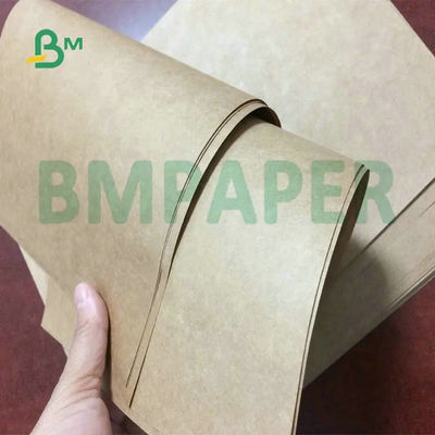 Lembar Kertas Kraft Coklat Karung Yang Dapat Diperluas 80gsm 90gsm Untuk Membuat Kantong Semen