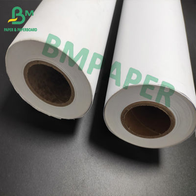 Gulungan Kertas Plotter Lebar 610mm 620mm Untuk Kertas Rekayasa CAD