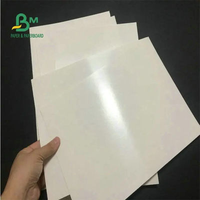 Kualitas makanan 260 + 15 PE Coated Cup Stock Paper White For Coffee Cup