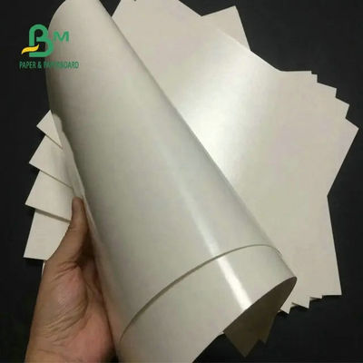Kualitas makanan 260 + 15 PE Coated Cup Stock Paper White For Coffee Cup