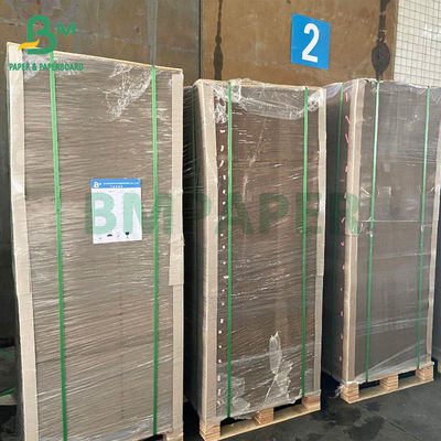 Papan Kertas Padat Abu-abu Daur Ulang 1.5mm 940gsm 700 X 1000mm Untuk Sampul Buku