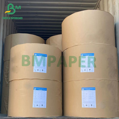60lb 70lb 80lb 100lb Sutra C1S Kertas Penutup Putih Virgin Pulp 25 &quot;39&quot; Lebar Gulungan