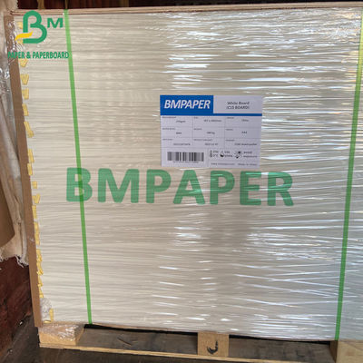 Papan Kertas SBS Gading, Kertas Putih Dilapisi Satu Sisi 350gsm 375gsm 70cm X 100cm