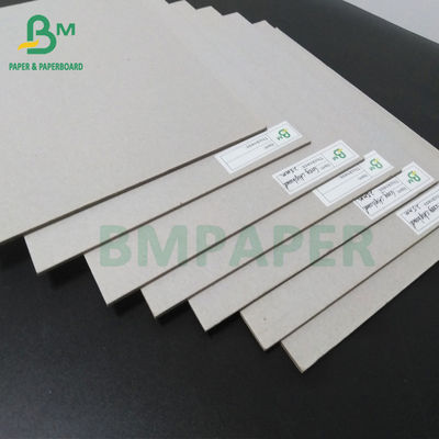 Chipboard Penjilid Buku Pulp Abu-abu Daur Ulang 75 X 100cm 1500gsm