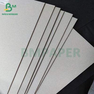 Chipboard Penjilid Buku Pulp Abu-abu Daur Ulang 75 X 100cm 1500gsm