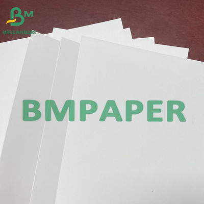 Satu Sisi Dilapisi Kertas Gading Putih Mengkilap Dengan Bleached Wood Pulp