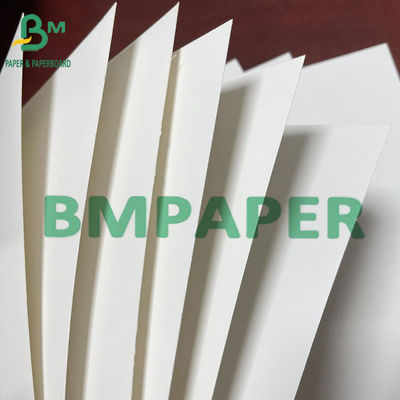 Satu Sisi Dilapisi Kertas Gading Putih Mengkilap Dengan Bleached Wood Pulp