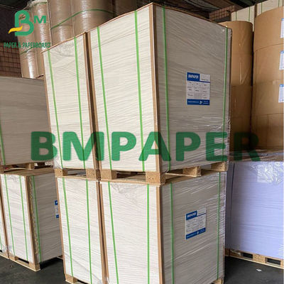 Satu Sisi Dilapisi Kertas Gading Putih Mengkilap Dengan Bleached Wood Pulp