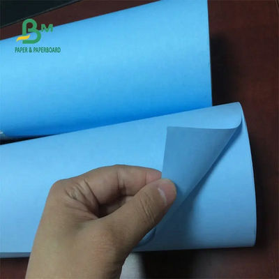 Gulungan Kertas Cetak Biru Dua Sisi 80Gram 620mm 880mm X 150m Untuk Printer Inkjet