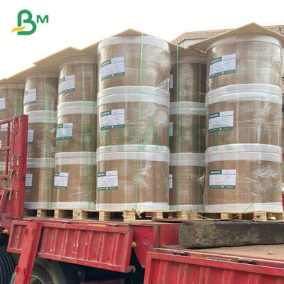 48gsm White Thermal Paper Roll Bahan Virgin Pulp Untuk Mesin Pos Penerimaan