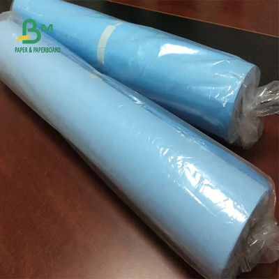 Gulungan Kertas Cetak Biru Dua Sisi 80Gram 620mm 880mm X 150m Untuk Printer Inkjet