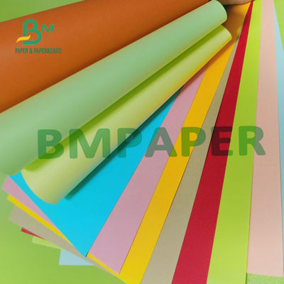 Lembar Kertas Berwarna Lingkaran Offset Tidak Dilapisi Jumbo 150g 180g 8,5 × 11''