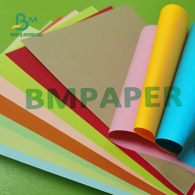 Lembar Kertas Berwarna Lingkaran Offset Tidak Dilapisi Jumbo 150g 180g 8,5 × 11''