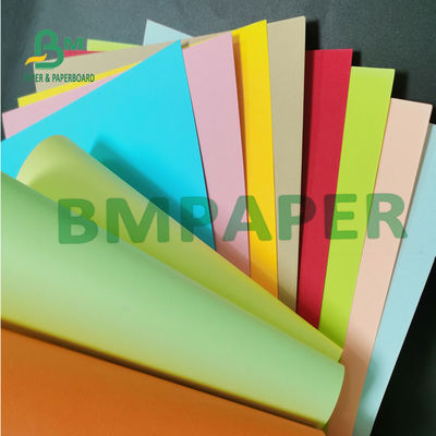 Lembar Kertas Berwarna Lingkaran Offset Tidak Dilapisi Jumbo 150g 180g 8,5 × 11''