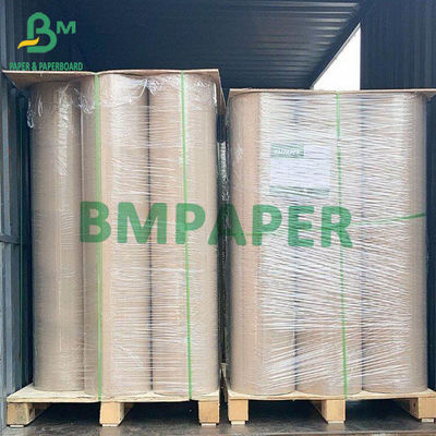 40gsm 70gsm BKP Sack Kraft Paper Untuk Tas Kemasan Makanan Coklat Lebar 0,5m - 2,5m