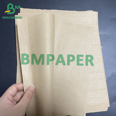 40gsm 70gsm BKP Sack Kraft Paper Untuk Tas Kemasan Makanan Coklat Lebar 0,5m - 2,5m