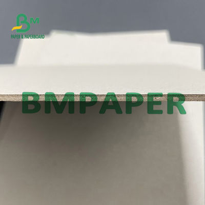 Kertas Chipboard Abu-abu Kekakuan Tinggi Untuk Pengikatan Pemesanan 0.45mm - 3.84mm