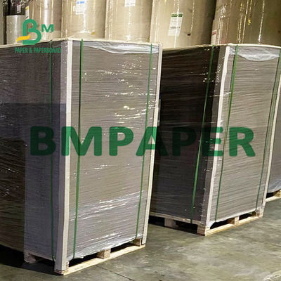 Kertas Chipboard Abu-abu Kekakuan Tinggi Untuk Pengikatan Pemesanan 0.45mm - 3.84mm