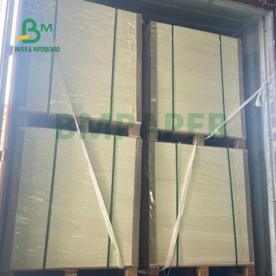 0.7mm Papan Kertas Tanpa Lapisan Penyerap Untuk Minum Coaster 79 X 109cm Putih Gading
