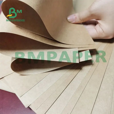 Kertas Kraft Karung Coklat yang Tidak Dikelantang, Gulungan Kertas Pembungkus Kerajinan Jumbo Polos