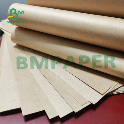 Kertas Kraft Karung Coklat yang Tidak Dikelantang, Gulungan Kertas Pembungkus Kerajinan Jumbo Polos