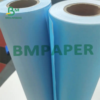 CAD Printing 36'' X 150 Plotter Paper Warna Biru Tahan Basah Dengan 3'' Core