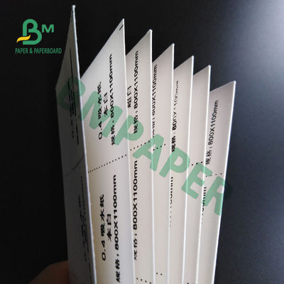 Kekuatan Kertas Penyerap Air Alami Menyerap Cairan Untuk Bahan Coaster 0.8mm