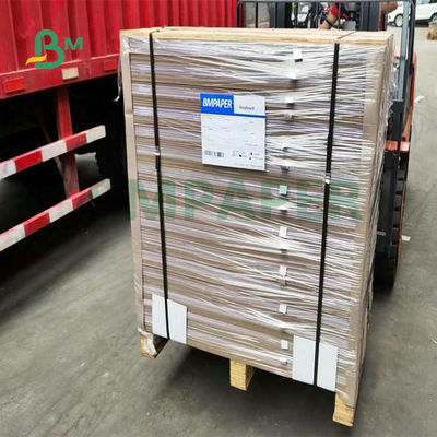 Coating Laminated White Cardboard Sheets 72 X 102cm 1mm 2mm 3mm Untuk Kotak Hadiah