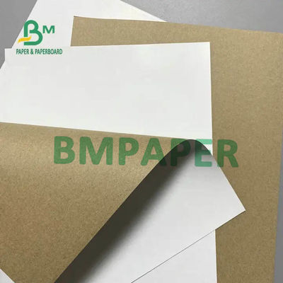 White Top Kraft Liner Board Kertas Bahan Pulp Daur Ulang 120gsm 170gsm 200gsm