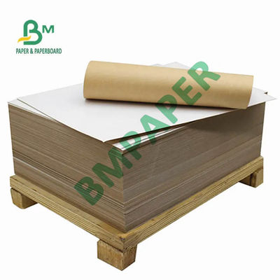 White Top Kraft Liner Board Kertas Bahan Pulp Daur Ulang 120gsm 170gsm 200gsm