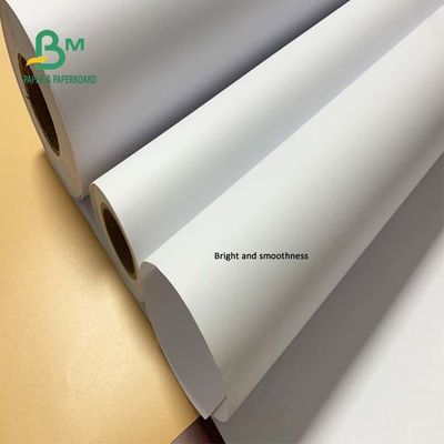 36'' x 300ft 20lb Woodfree Ink Jet Bond Paper Uncoated CAD Roll 2'' Core