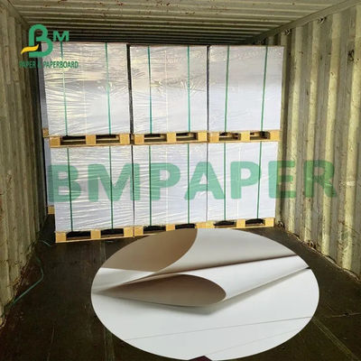 255g High - Bulky Low Gram White Cardboard Single Coated Ivory Paper Untuk Menulis