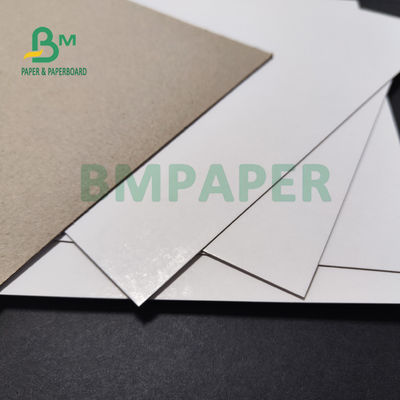 900gsm 1400gsm Tanah Liat Dilapisi Chipboard Abu-abu Kembali Untuk Kotak Penyimpanan 700 X 1000mm