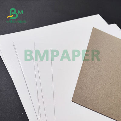 900gsm 1400gsm Tanah Liat Dilapisi Chipboard Abu-abu Kembali Untuk Kotak Penyimpanan 700 X 1000mm