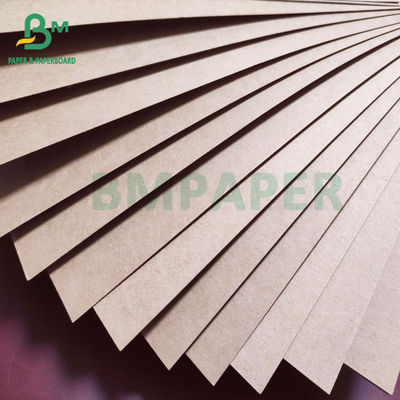 Kualitas makanan Brown Natural Kraft Paper Roll Untuk Pembuatan Mangkuk 300g 400g