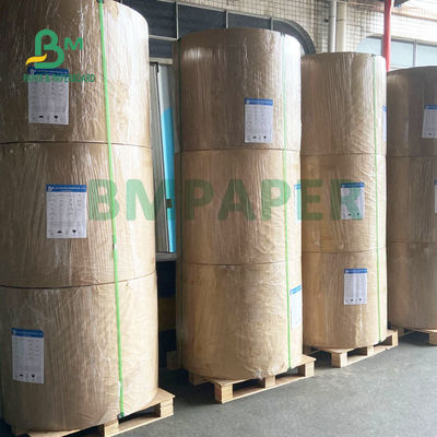 80gsm 90gsm Extensible Sack Kraft Paper Untuk Tas Semen 100cm Ketangguhan Yang Baik