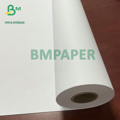 Kertas Inkjet Plotter 2 Sisi Putih 20LB Bond Roll 2'' Core 24'' Lebar
