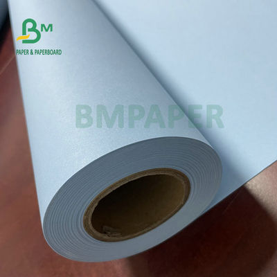 24inch 36inch Width 2 Sides Blue CAD Bond Paper 20LB Untuk Desain Rekayasa