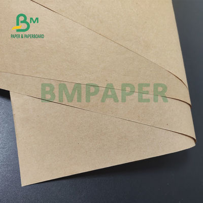 70gsm Unbleached Sack Dark Brown Craft Paper Untuk Tas Industri Kekuatan Tinggi