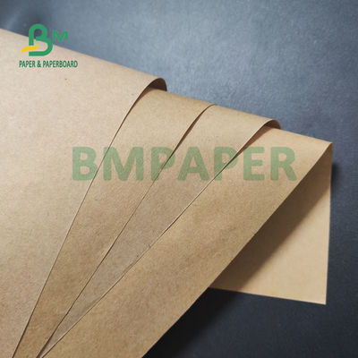 70gsm Unbleached Sack Dark Brown Craft Paper Untuk Tas Industri Kekuatan Tinggi