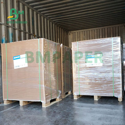 70gsm Unbleached Sack Dark Brown Craft Paper Untuk Tas Industri Kekuatan Tinggi