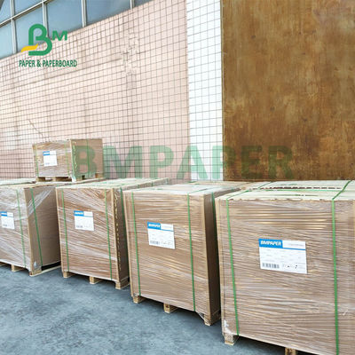 70gsm Unbleached Sack Dark Brown Craft Paper Untuk Tas Industri Kekuatan Tinggi