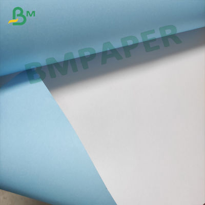 Single Side Blue Plotter Paper Roll 24 Inch 36 Inch Untuk CAD Plotter