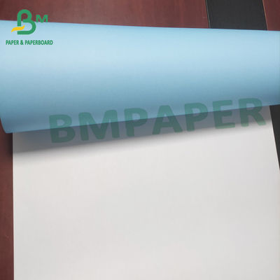 Single Side Blue Plotter Paper Roll 24 Inch 36 Inch Untuk CAD Plotter