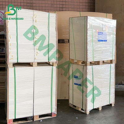 390gsm White Uncoated Paper Board Untuk Minuman Coaster Beer Mat 624 X 860mm