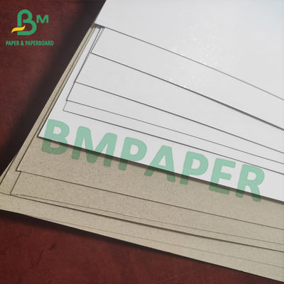 Bahan Pulp Daur Ulang Kertas Papan Dupleks Putih 200gsm - 500gsm