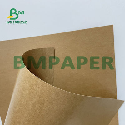 Satu Sisi Tahan Air PE Dilapisi Kertas Kraft 125g - 400g Untuk Kotak Kemasan Makanan