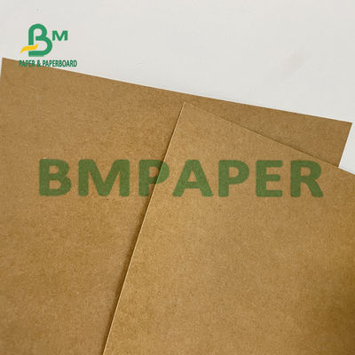 Satu Sisi Tahan Air PE Dilapisi Kertas Kraft 125g - 400g Untuk Kotak Kemasan Makanan