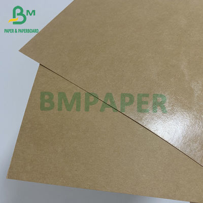 Karton Kraft Coklat Kualitas makanan Untuk Kotak Makan Siang 230g + 15gPE 350g + 15gPE