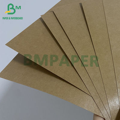 Karton Kraft Coklat Kualitas makanan Untuk Kotak Makan Siang 230g + 15gPE 350g + 15gPE